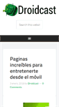 Mobile Screenshot of droidcast.es